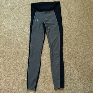 UNDER ARMOUR Black and Gray Leggings